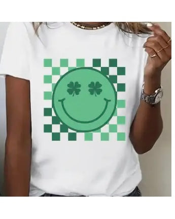 Lucky Smiley Face Tee