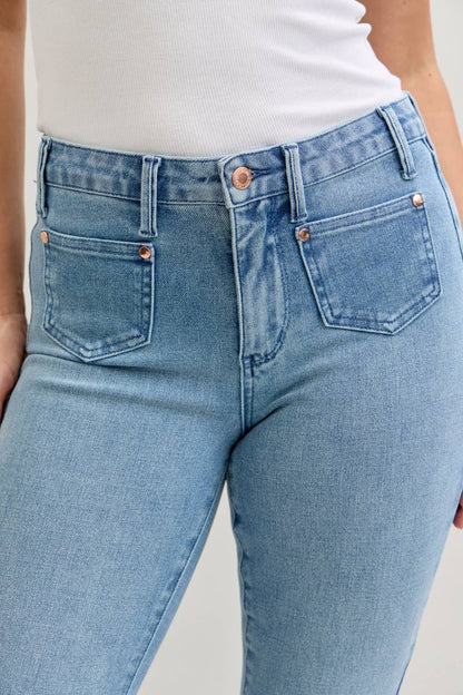 MR Bootcut Front Patch Pocket