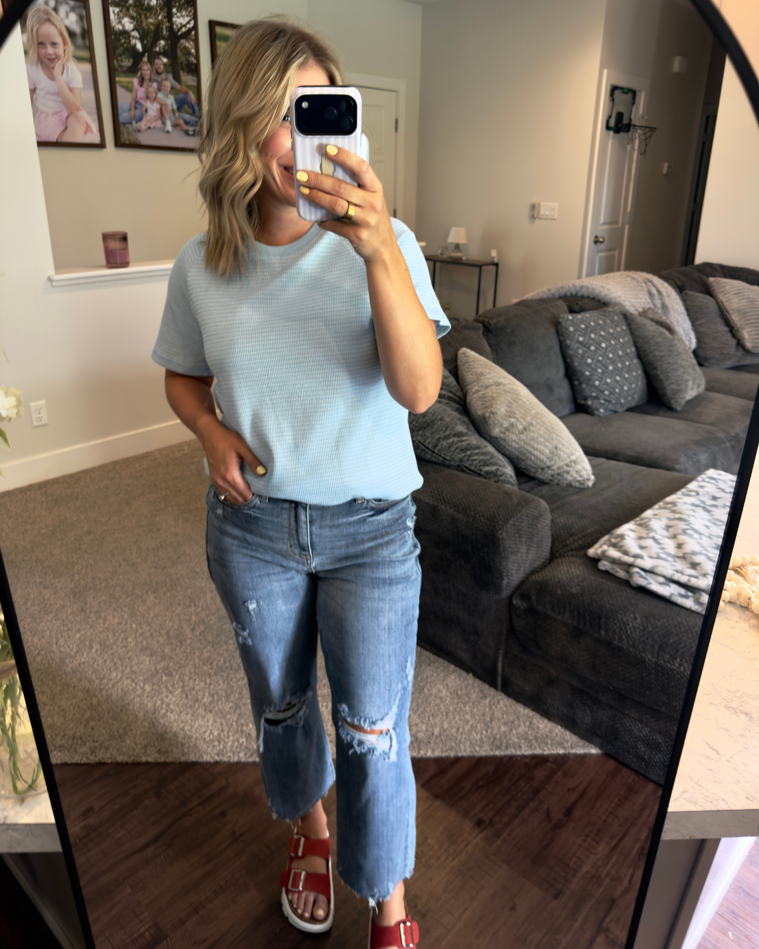 HW Destroy Crop Wide Leg