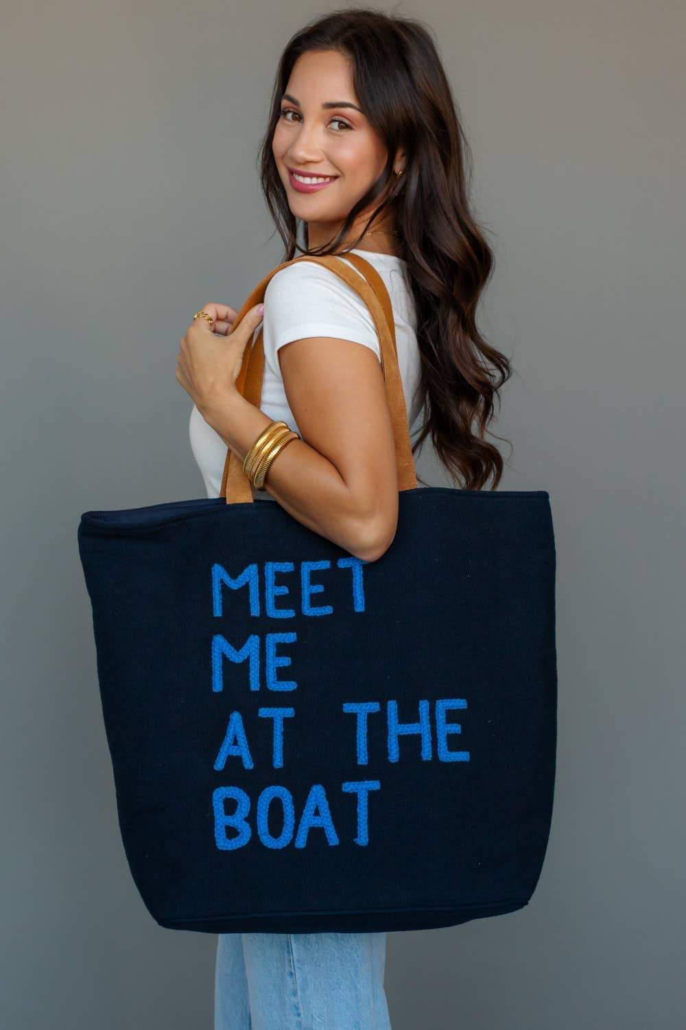 Meet Me At The Boat Tote