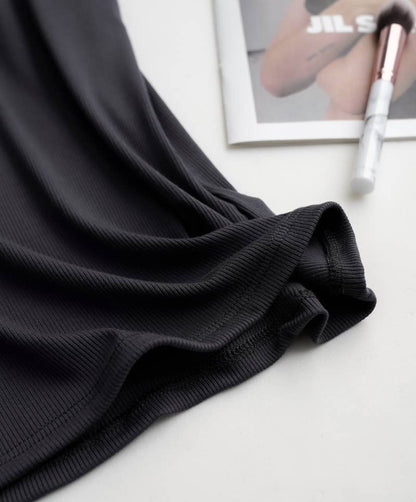 Essential Rib Soft Tank w built in bra