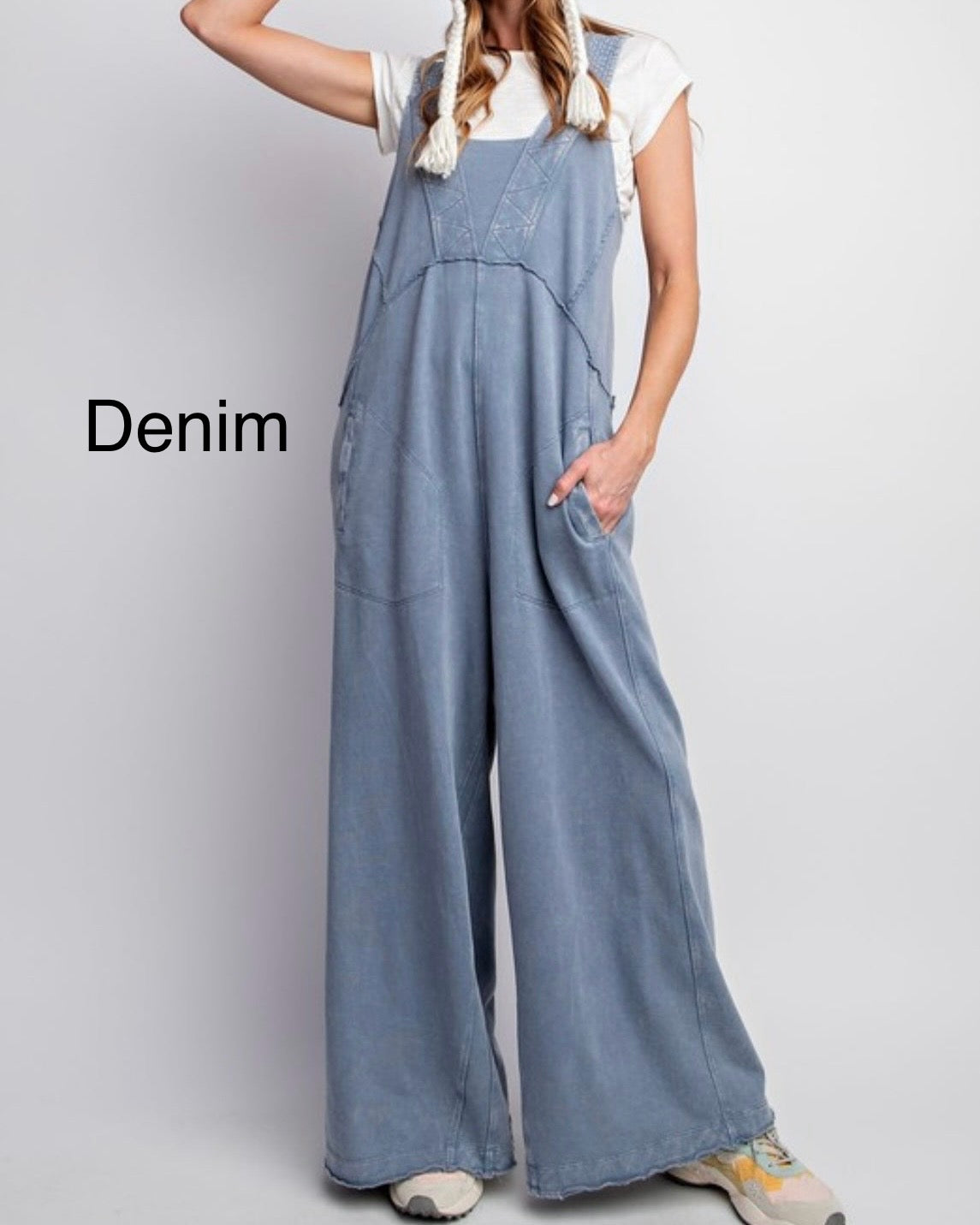 Terry Knit Jumpsuit