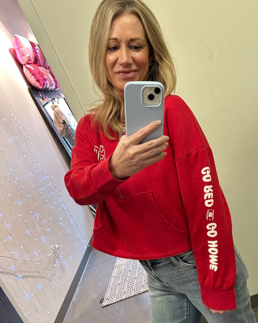 Go Red Or Go Home 1/2 Zip