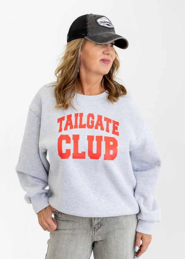 Lt. Gray Tailgate Club Sweatshirt