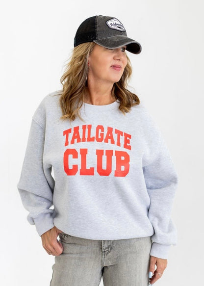 Lt. Gray Tailgate Club Sweatshirt