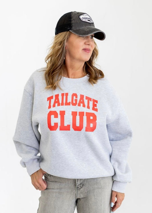 Lt. Gray Tailgate Club Sweatshirt