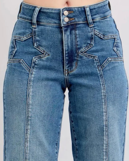 HW Star & Seam Wide Leg