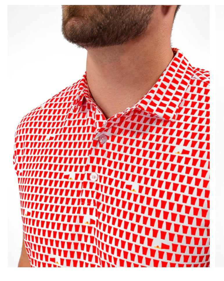 Men’s Red Solo Cup Polo