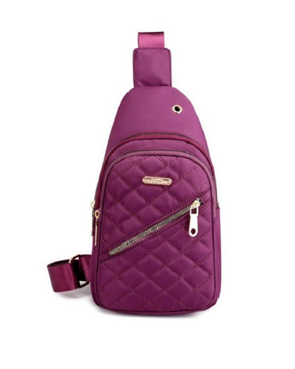 Quilted Multi Pocket Sling