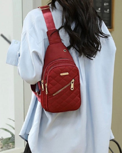 Quilted Multi Pocket Sling