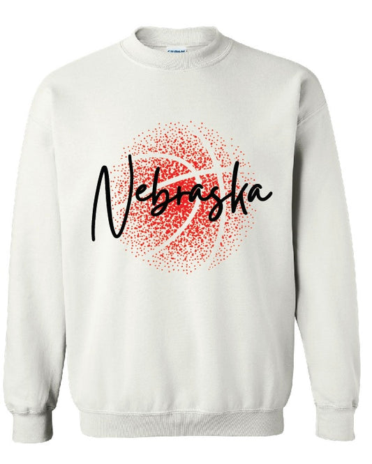 Nebraska Basketball Crewneck