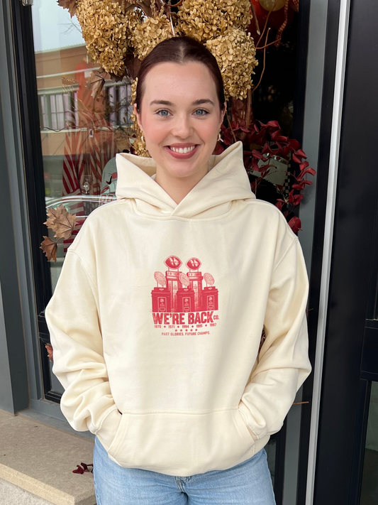 We’re Back Football Hoodie