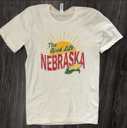 Nebraska The Good Life Tee