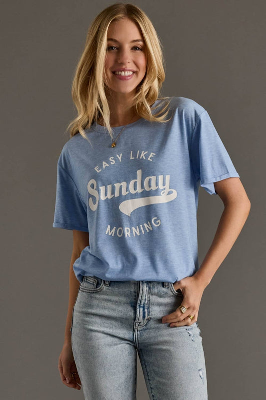 Easy Like Sunday Morning Tee