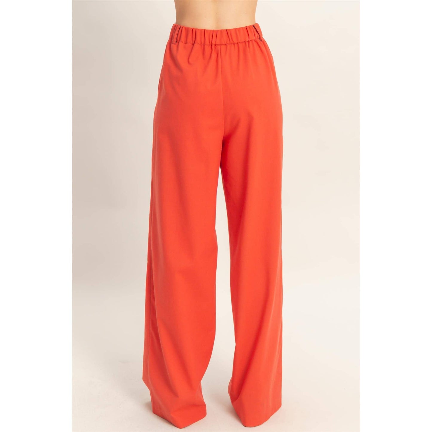 Wide Leg Pants With Pockets: TOMATO