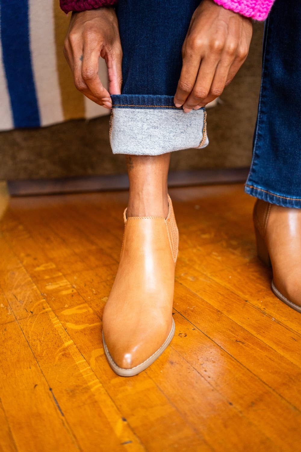 Vintage Wash Thermal Straight