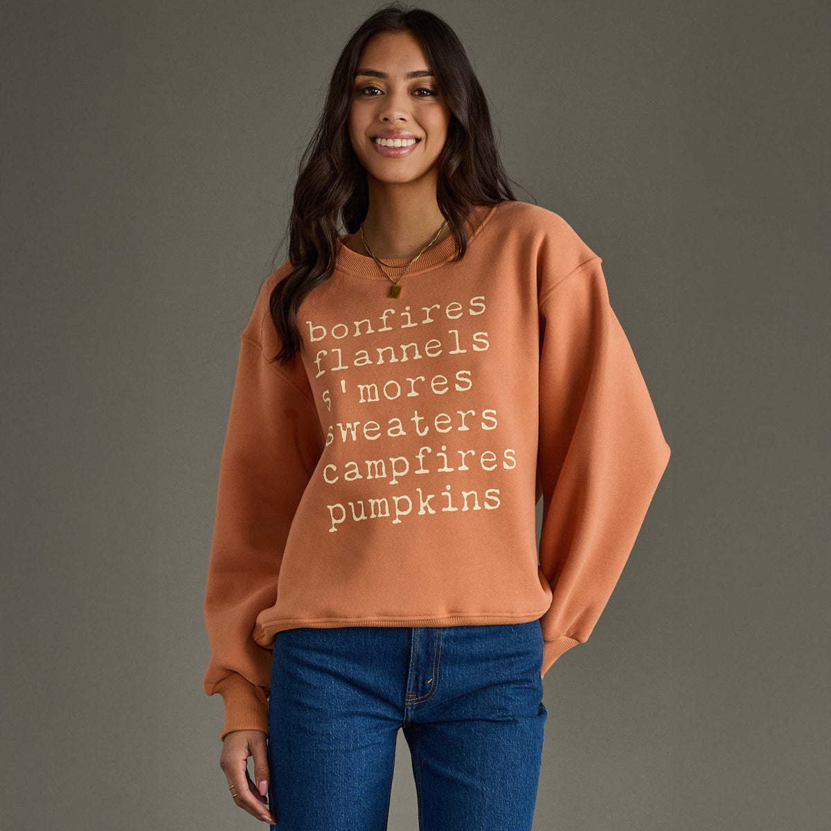 Rust Fall Sweatshirt