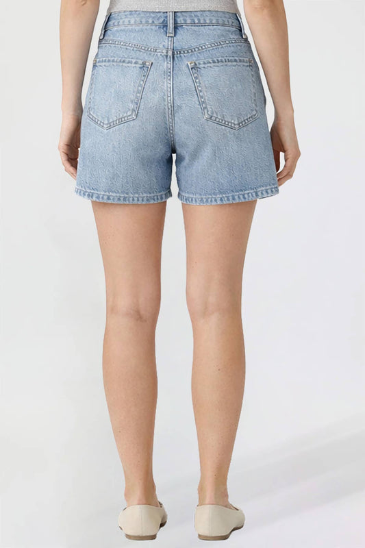 Relaxed Tie Front Shorts