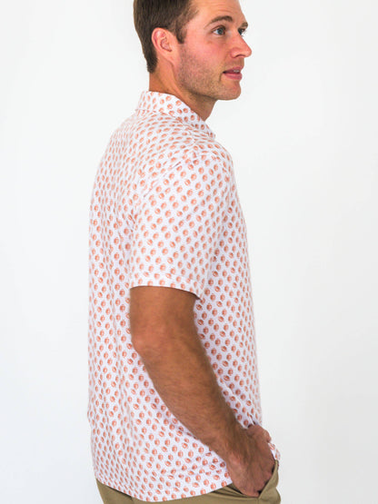 Men's Football Frenzy Short Sleeve Performance Polo