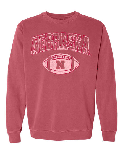 Nebraska Huskers Football Red Sweatshirt
