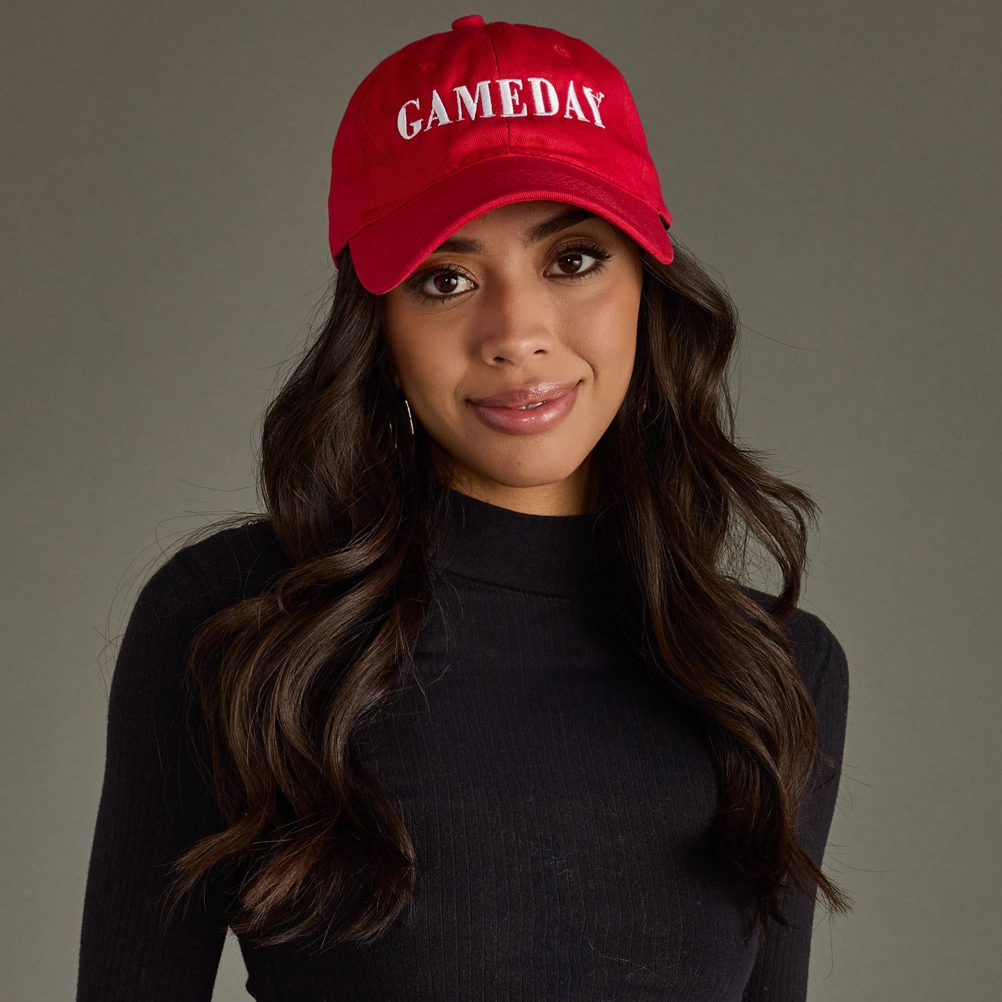 Red Game Day Baseball Hat