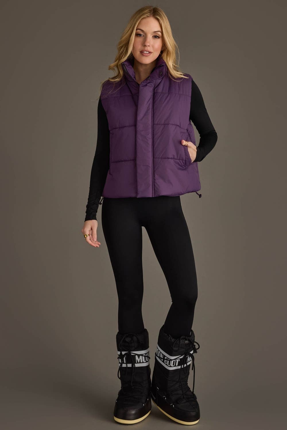 Dark Purple Vest