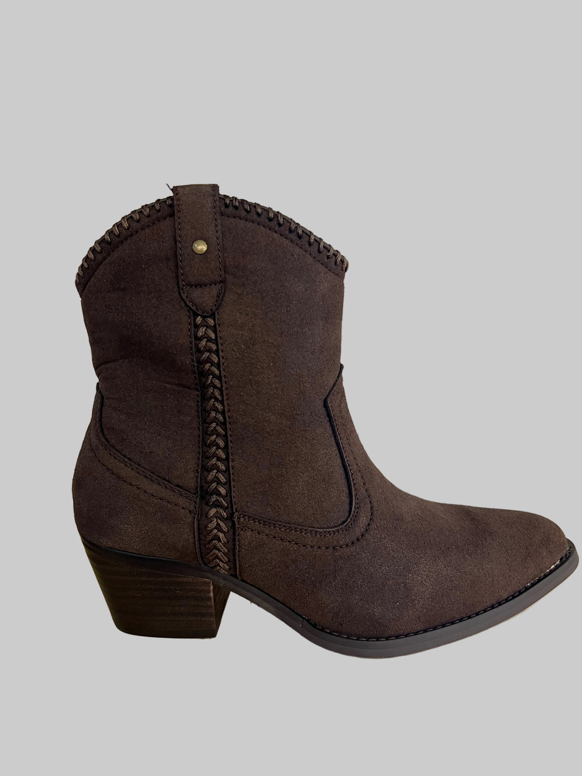 Very G Daphne Bootie-Chocolate