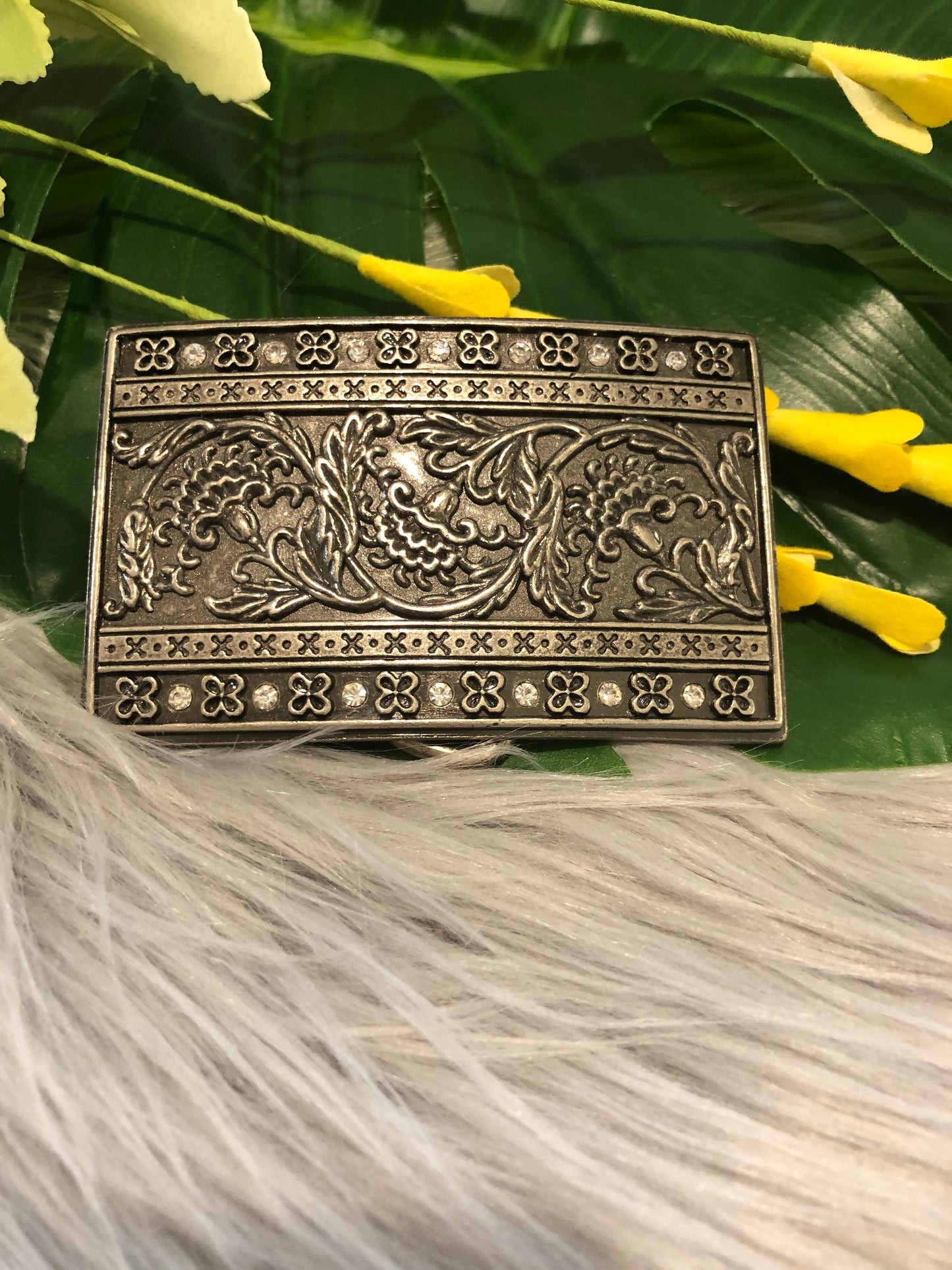 Rhinestone Outline flower