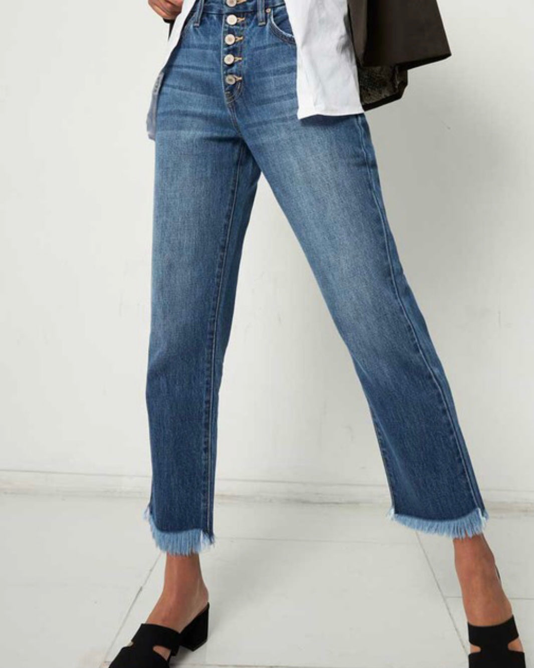 Natural Frey Button Fly